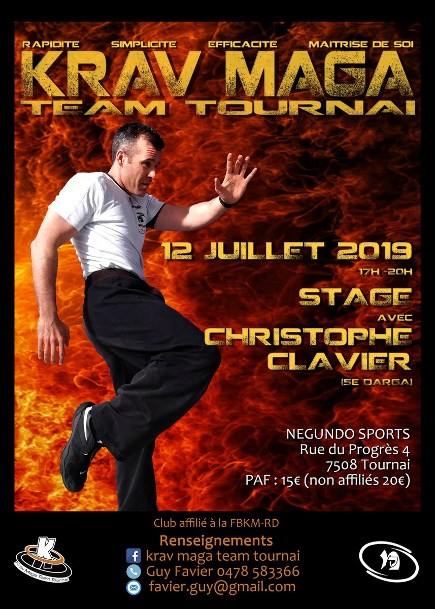 Stage Christophe Clavier 12-07-2019